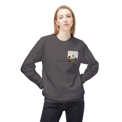 Support Small Business - Unisex Midweight Softstyle Fleece Crewneck Sweatshirt