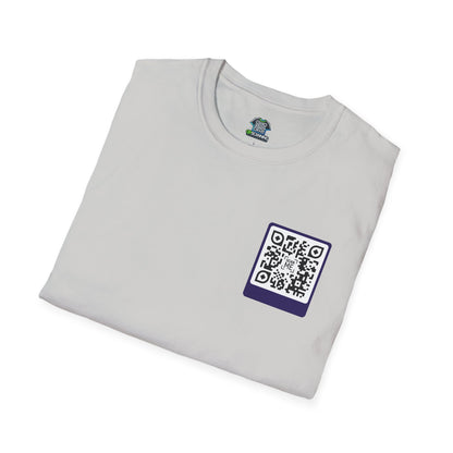 QR Tee shirt - Scannable 'Awesome' Design