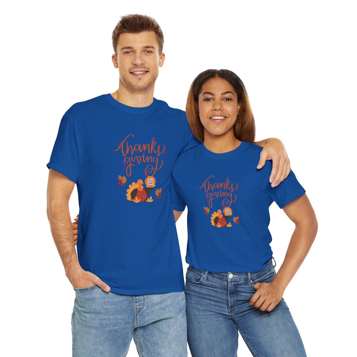 Autumn Gratitude QR Tee