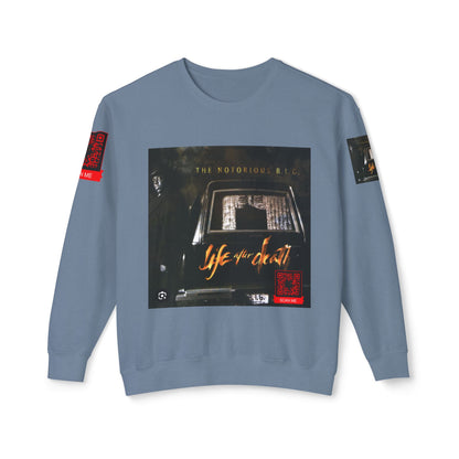 AJ custom BIG Unisex Lightweight Crewneck Sweatshirt