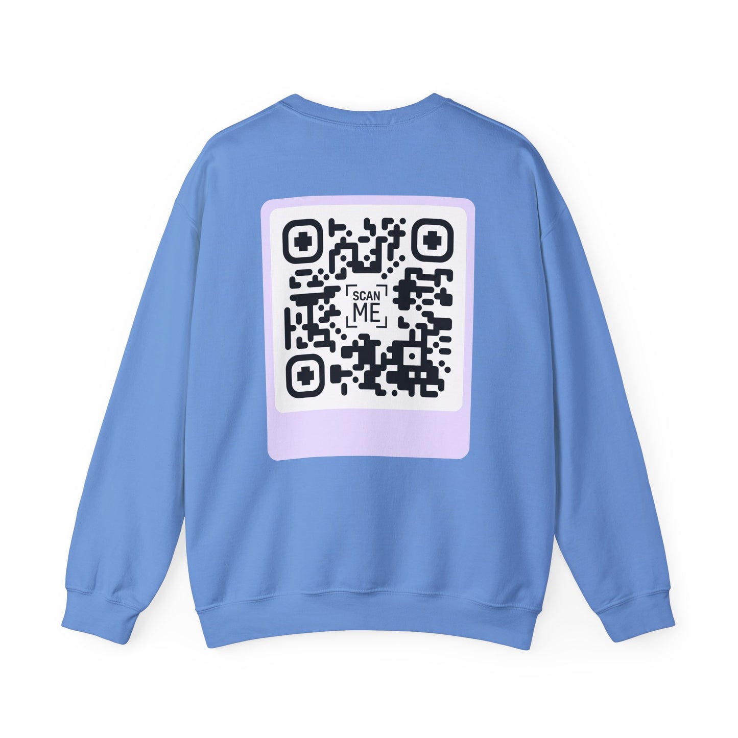 Scannable 'Someone Loves You' QR Crewneck Sweatshirt