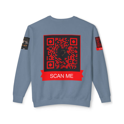 AJ custom BIG Unisex Lightweight Crewneck Sweatshirt