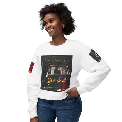 AJ custom BIG Unisex Lightweight Crewneck Sweatshirt