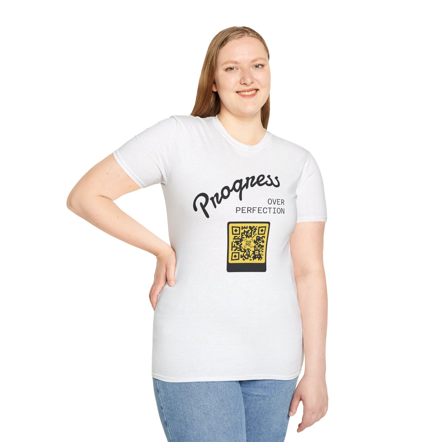 Never Quit Unisex QR Tee
