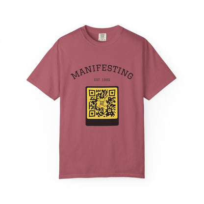 Manifesting Greatness Unisex QR Tee
