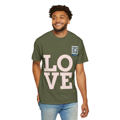 Let Love Lead Unisex Washed Tee