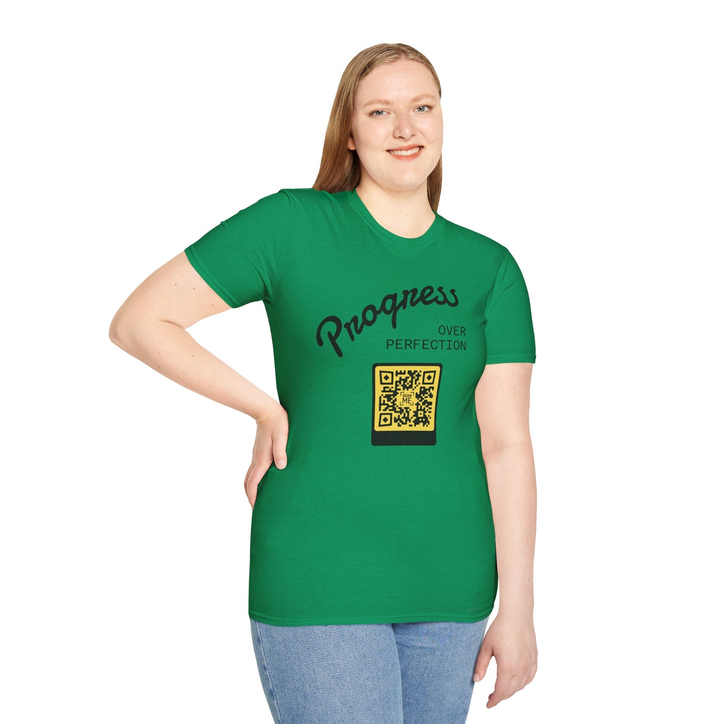Never Quit Unisex QR Tee