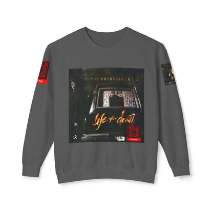 AJ custom BIG Unisex Lightweight Crewneck Sweatshirt