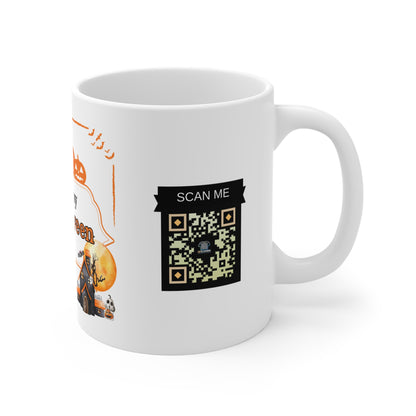 Brewed with Purpose QR Mug