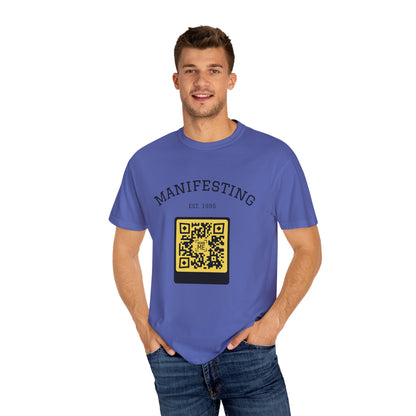 Manifesting Greatness Unisex QR Tee