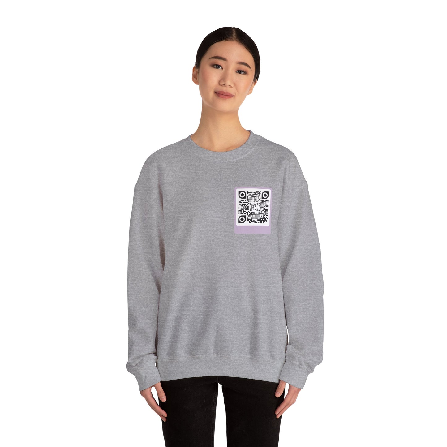 Scannable 'Awesome' QR Sweatshirt