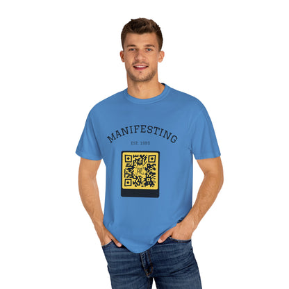 Manifesting Greatness Unisex QR Tee
