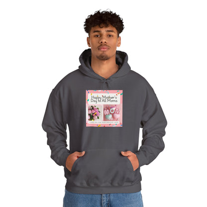 Unisex Hoodie with Custom QR for Mom