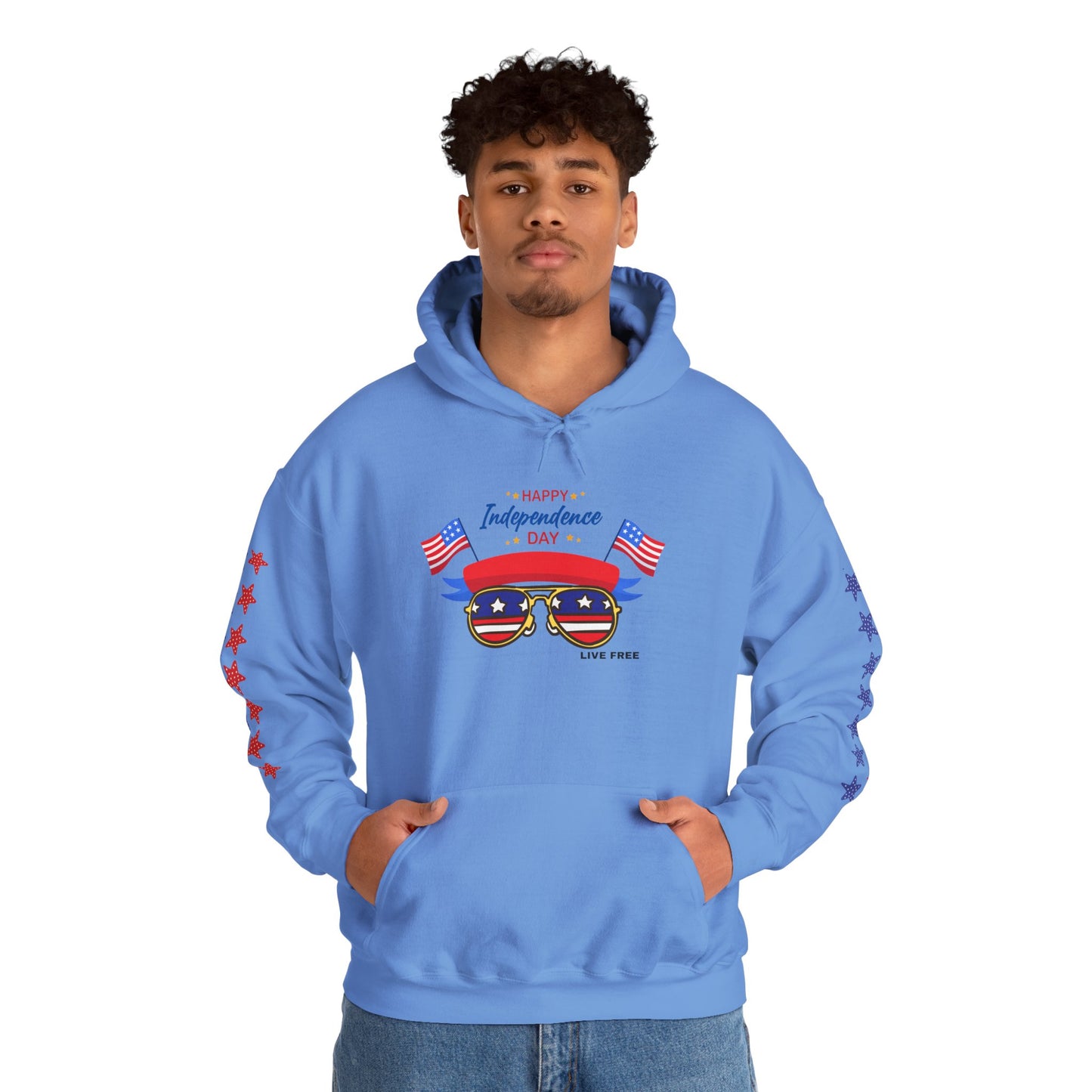 United & Unstoppable – 4th of July QR Hoodie