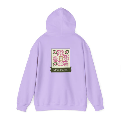 Unisex QR Code Hoodie – Wear Your Love for Mom