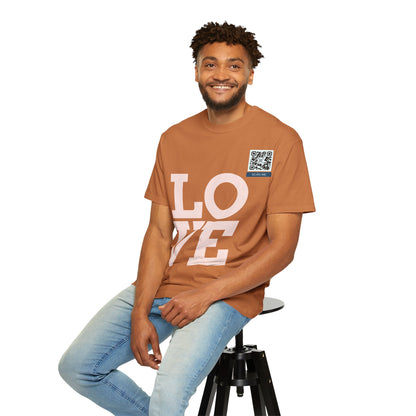 Let Love Lead Unisex Washed Tee