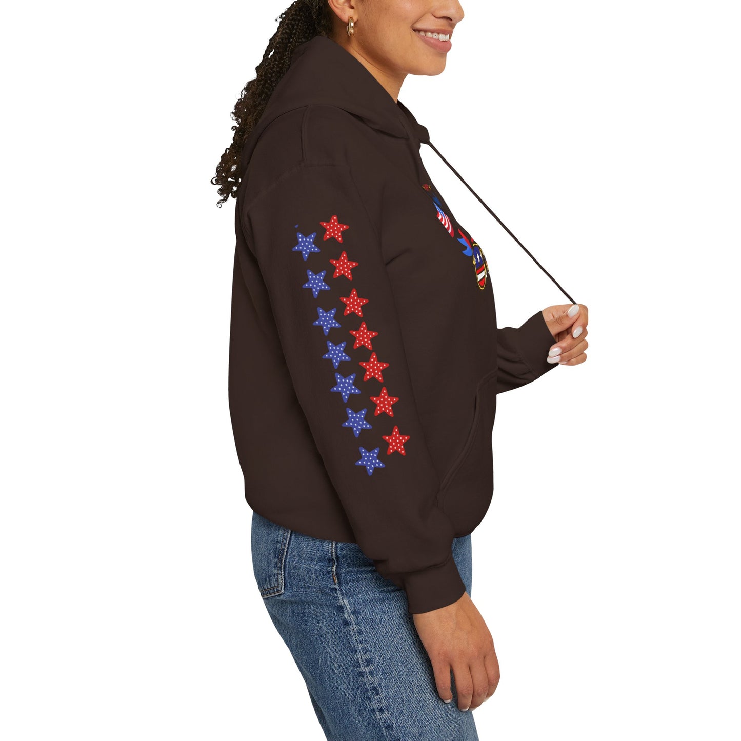 United & Unstoppable – 4th of July QR Hoodie