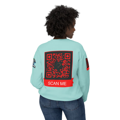 AJ custom Capone/Nore Unisex Lightweight Crewneck Sweatshirt