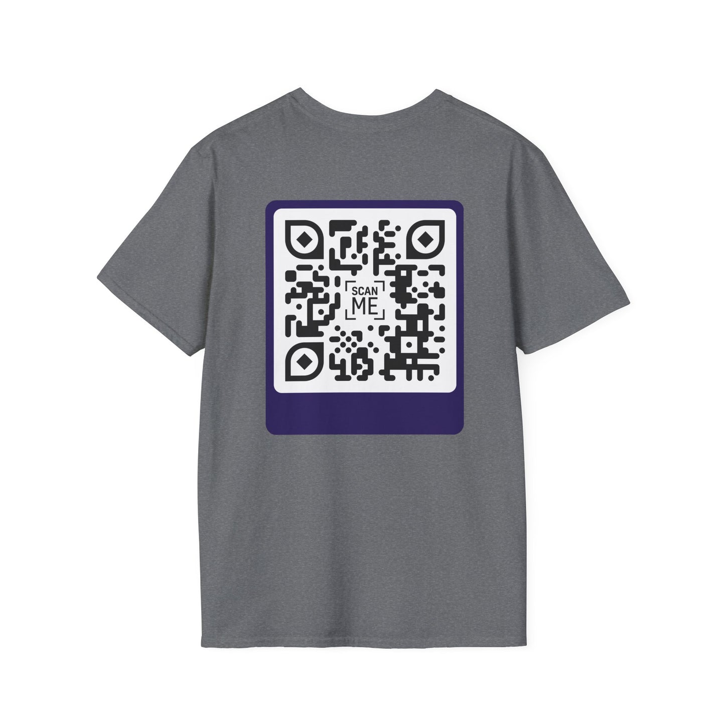 QR Tee shirt - Scannable 'Awesome' Design