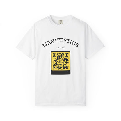 Manifesting Greatness Unisex QR Tee