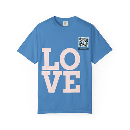 Let Love Lead Unisex Washed Tee