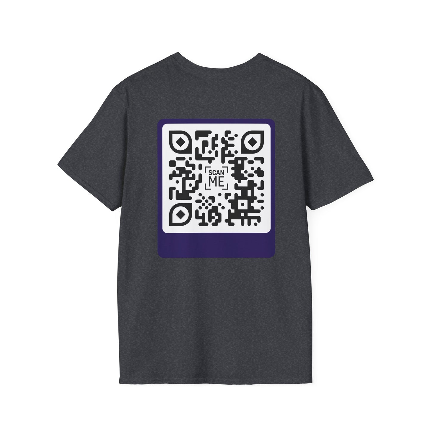 QR Tee shirt - Scannable 'Awesome' Design