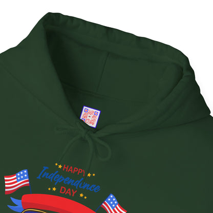 United & Unstoppable – 4th of July QR Hoodie