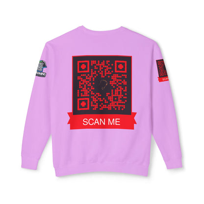 AJ custom Capone/Nore Unisex Lightweight Crewneck Sweatshirt