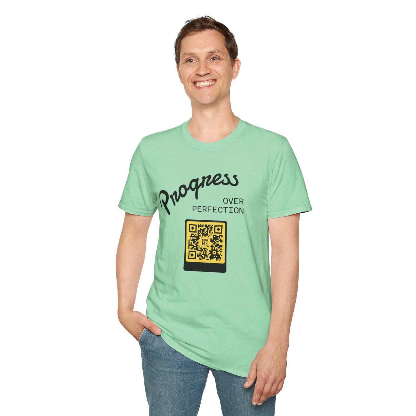 Never Quit Unisex QR Tee