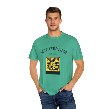 Manifesting Greatness Unisex QR Tee