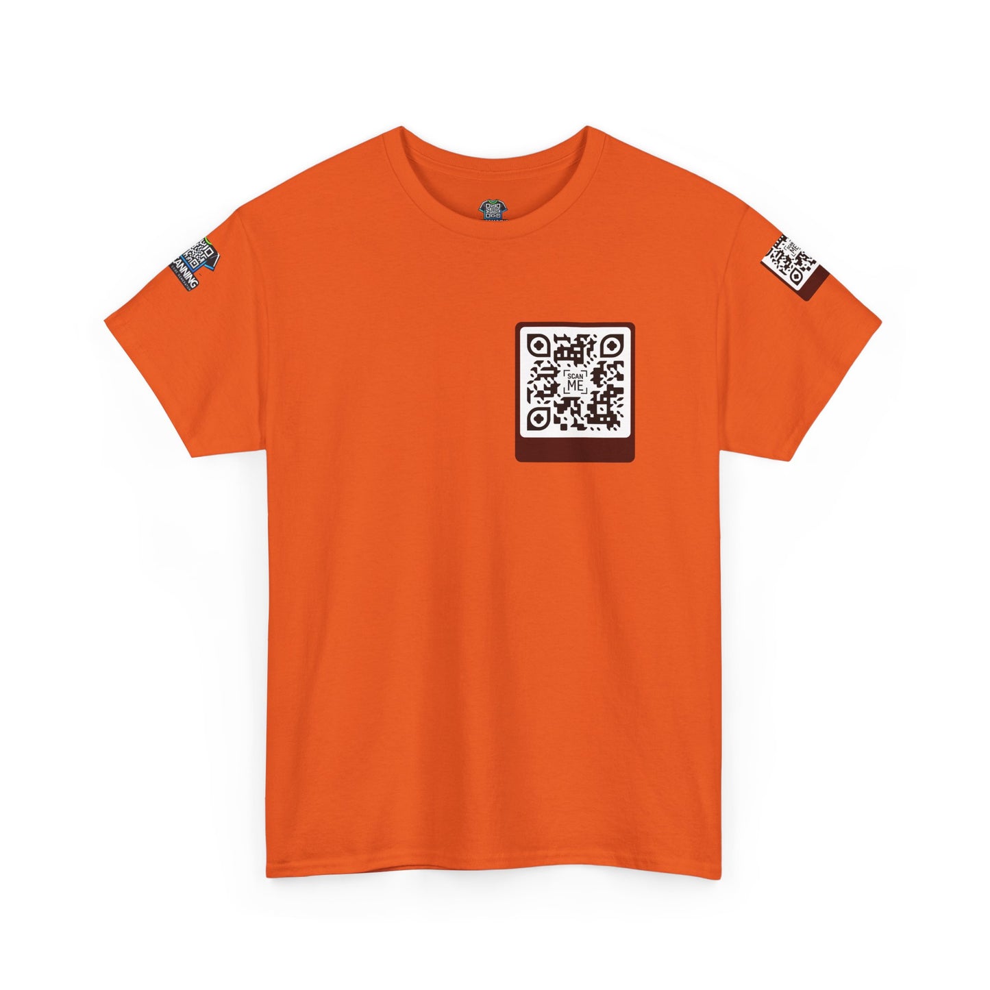 Scannable 'Smile' QR Code Tee