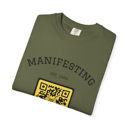Manifesting Greatness Unisex QR Tee