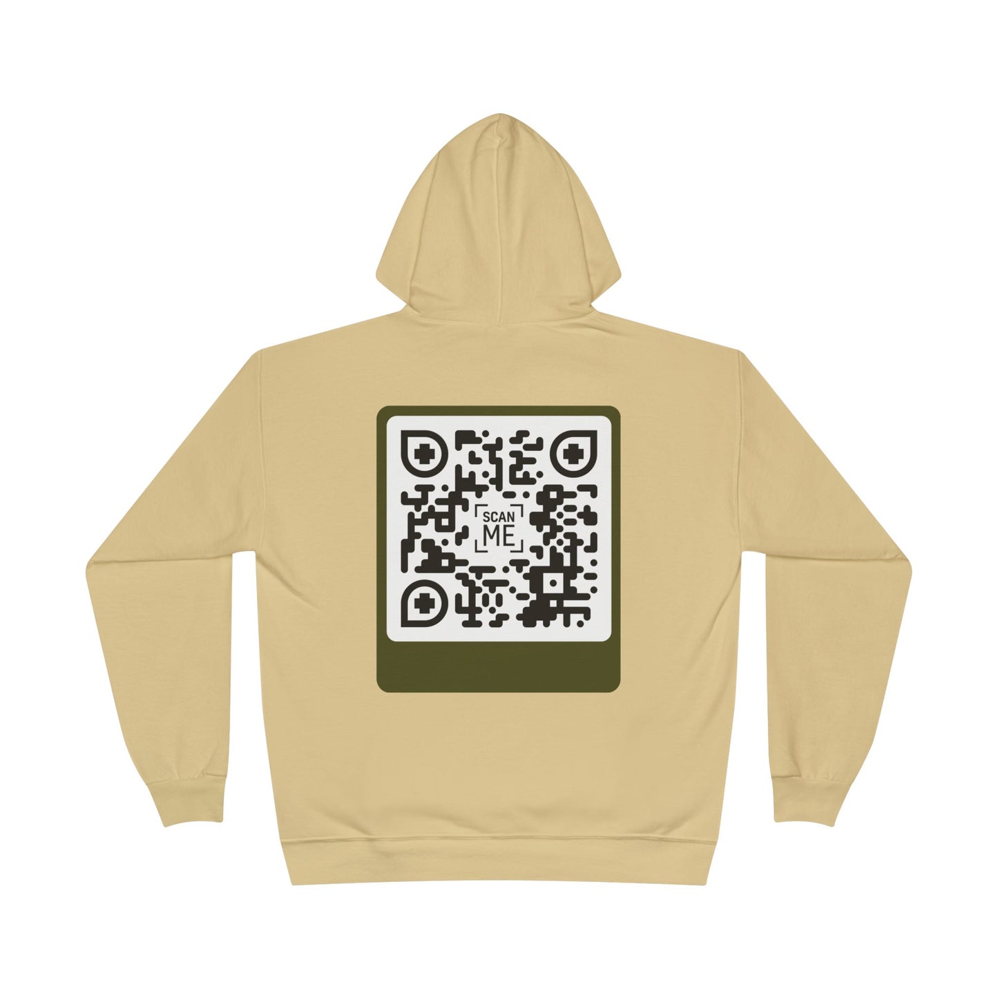 Scannable 'Smile' QR Code Hoodie