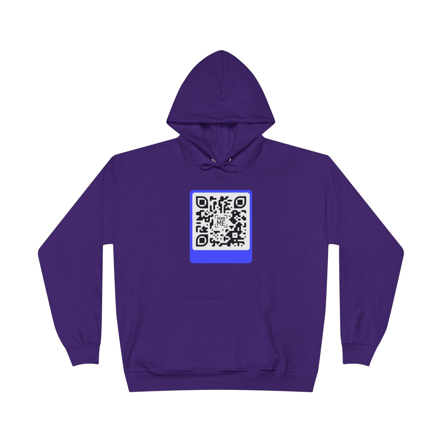 Scannable 'Smile' QR Code Hoodie