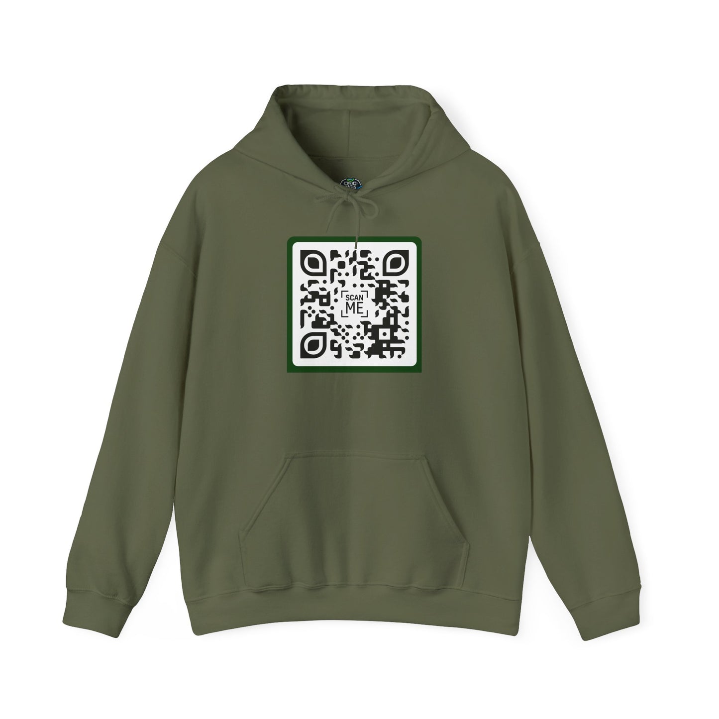 Scannable 'Someone Loves You' QR hoodie