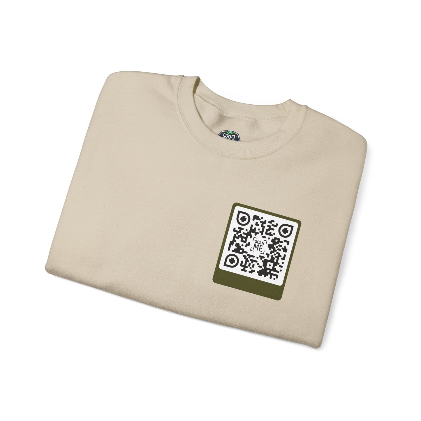 Scannable ‘Spread Love’ QR Sweatshirt