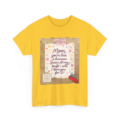QR Code Tee – Celebrate Her in Style