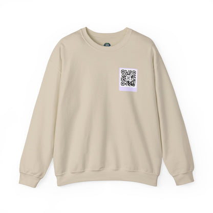 Scannable 'Someone Loves You' QR Crewneck Sweatshirt