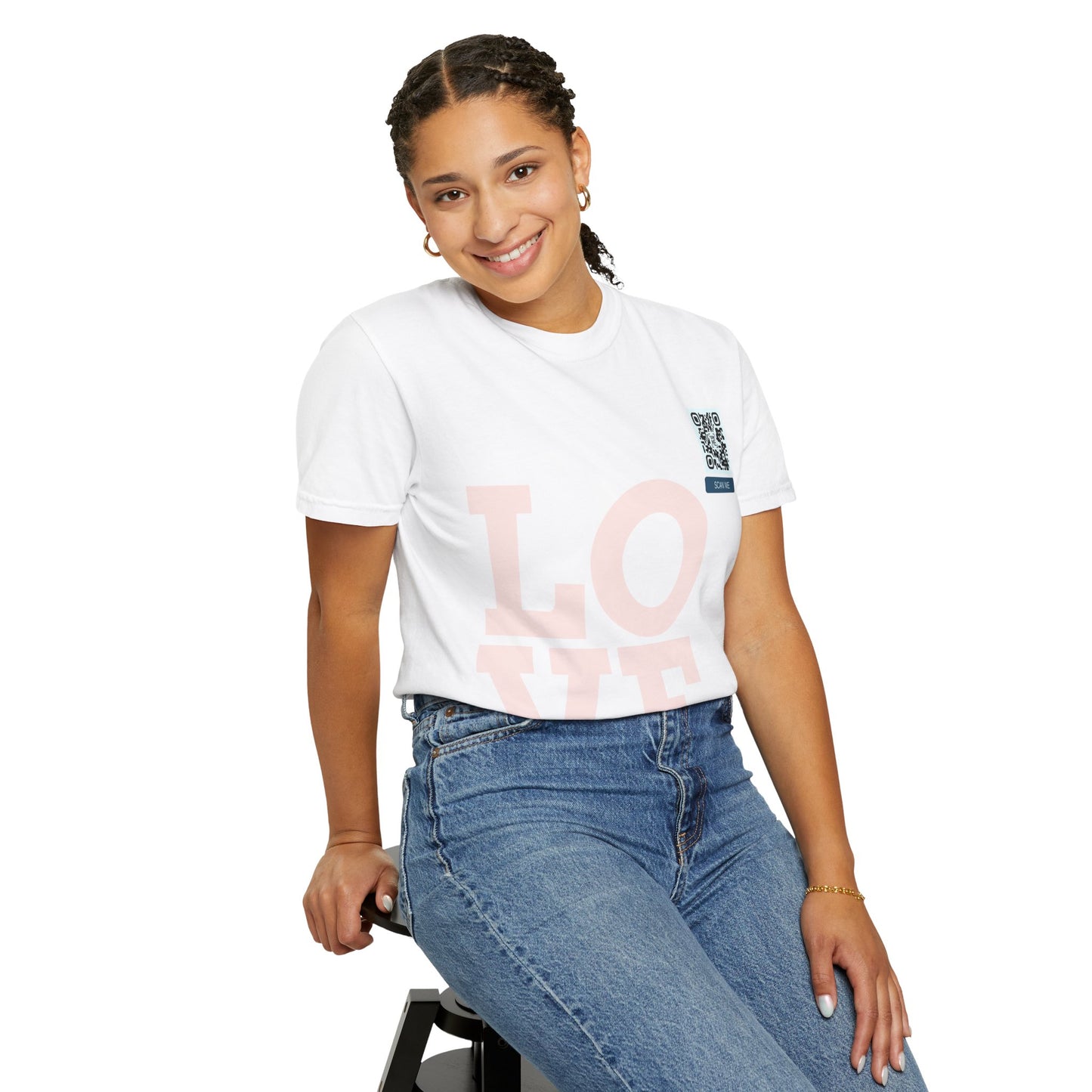 Let Love Lead Unisex Washed Tee