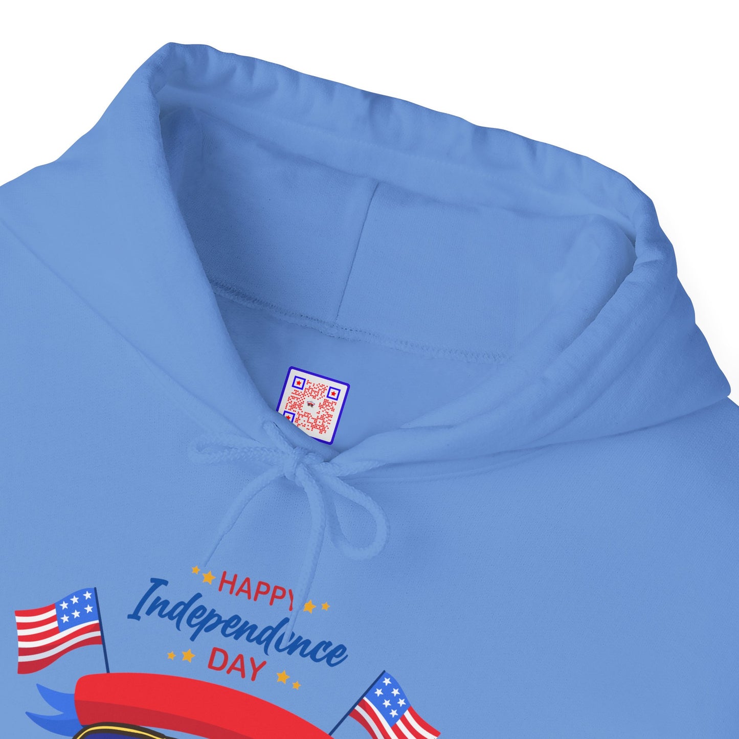 United & Unstoppable – 4th of July QR Hoodie