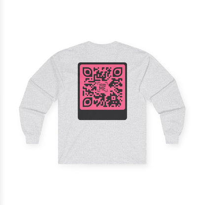 Scannable 'Someone Loves You' QR Long Sleeve Tee