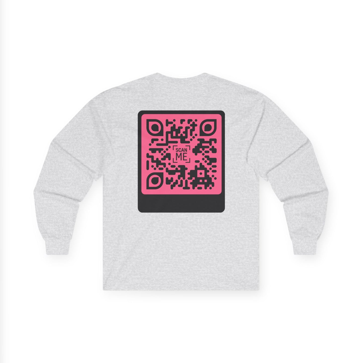 Scannable 'Someone Loves You' QR Long Sleeve Tee