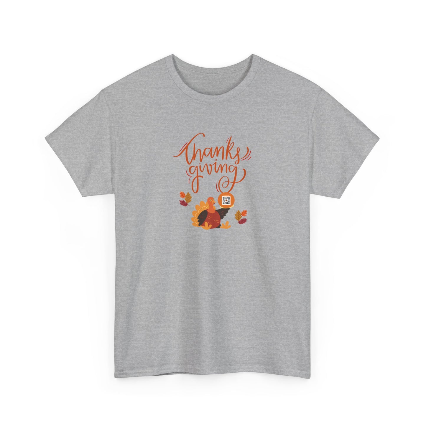 Autumn Gratitude QR Tee