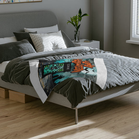 Midnight Comfort QR Blanket