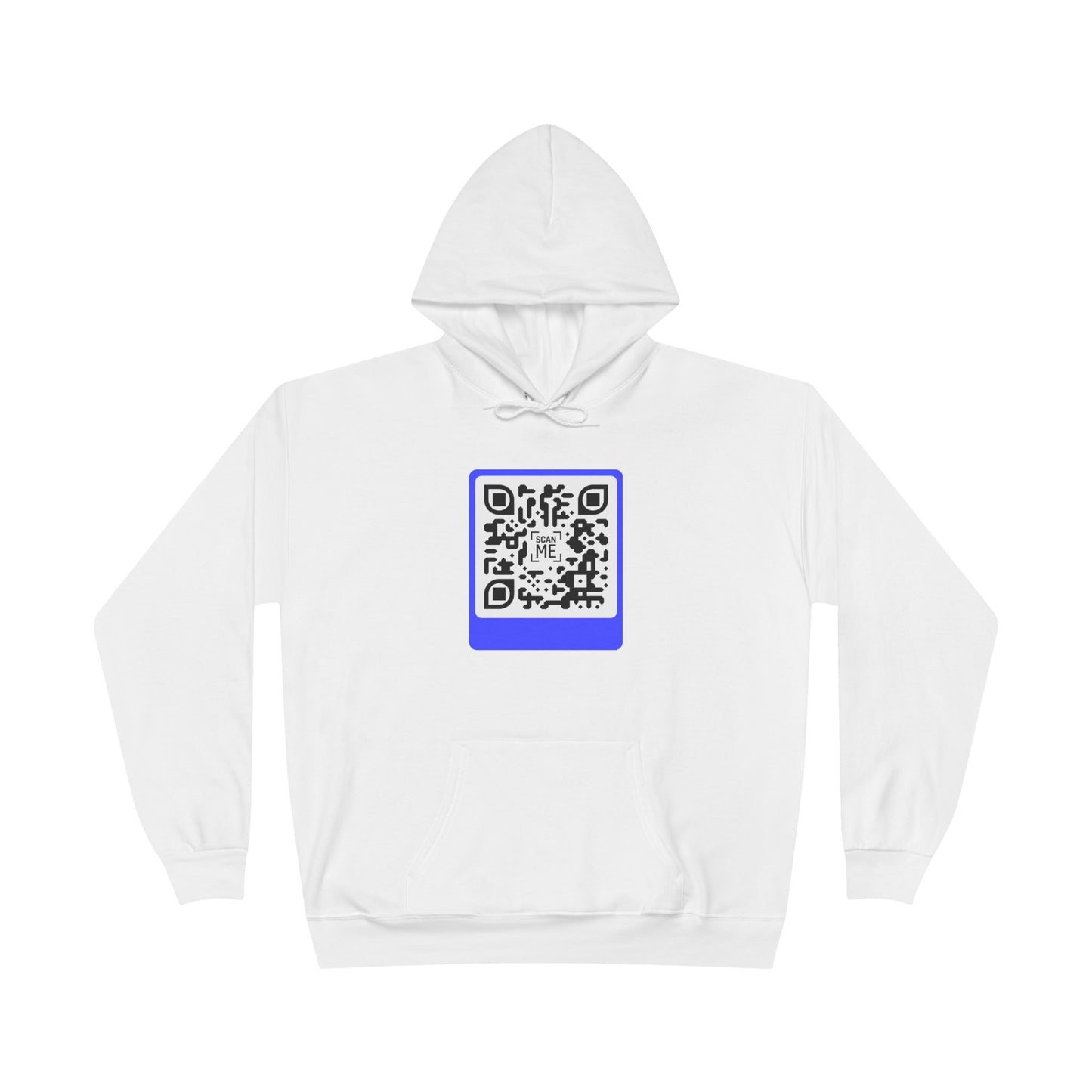 Scannable 'Smile' QR Code Hoodie