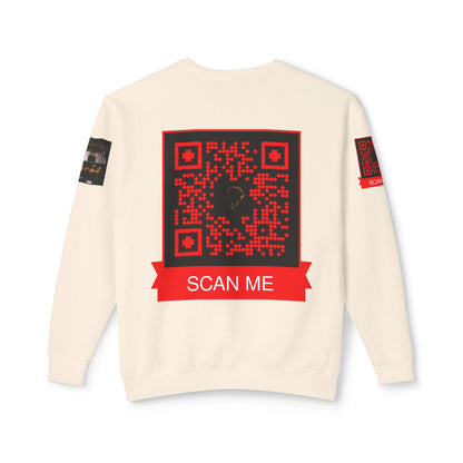 AJ custom BIG Unisex Lightweight Crewneck Sweatshirt