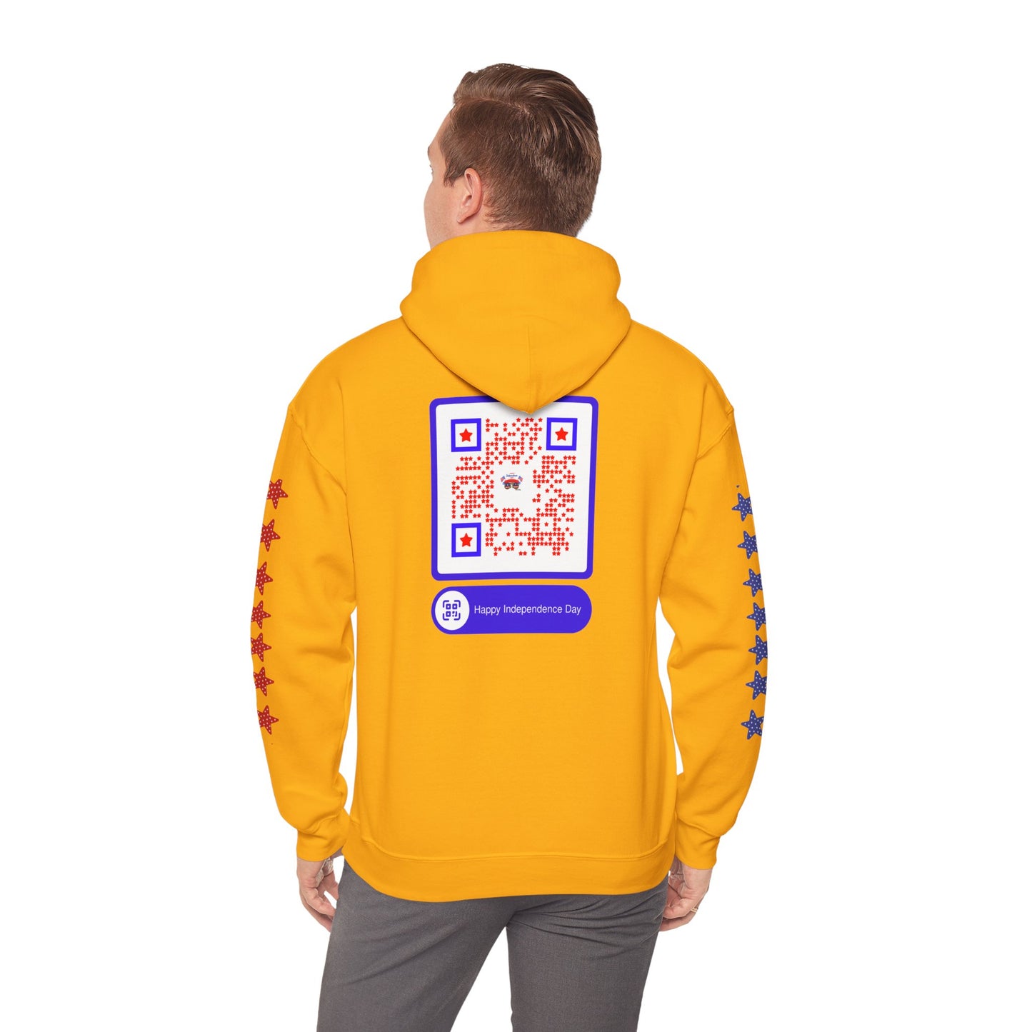 United & Unstoppable – 4th of July QR Hoodie