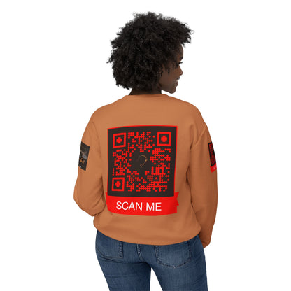 AJ custom BIG Unisex Lightweight Crewneck Sweatshirt