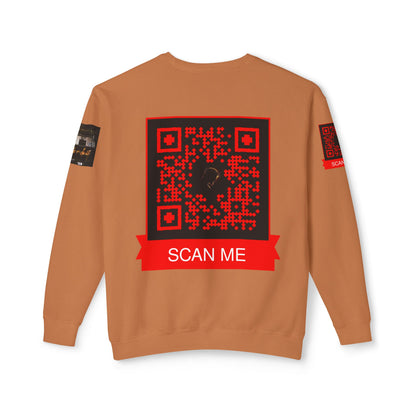 AJ custom BIG Unisex Lightweight Crewneck Sweatshirt