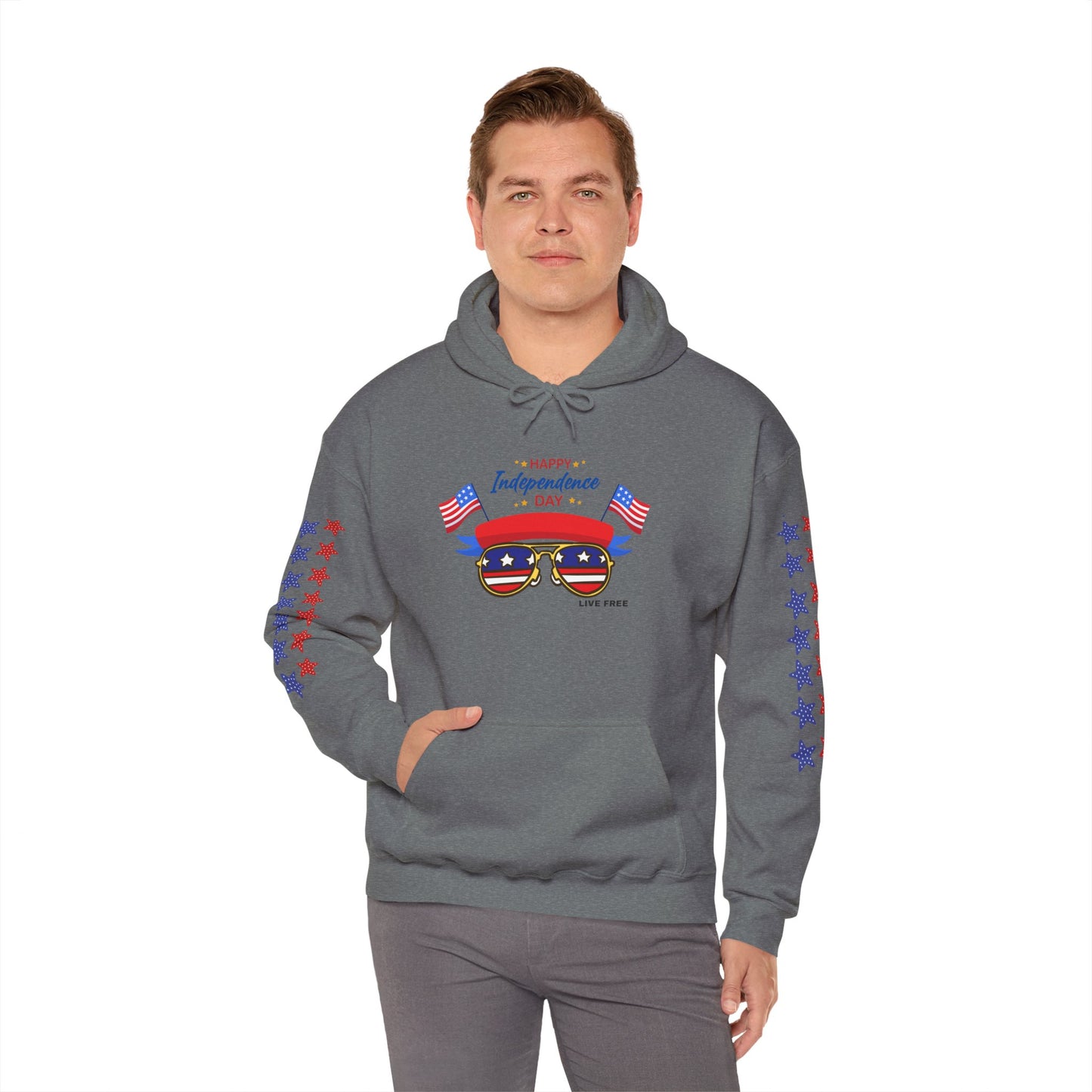 United & Unstoppable – 4th of July QR Hoodie